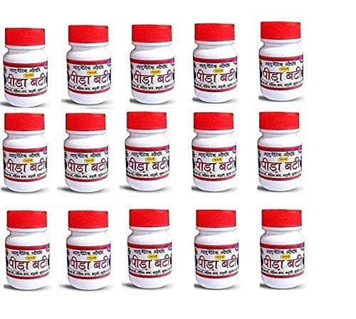 Gayatri Pharmacy Peeda Bati Bottle - Pack of 15