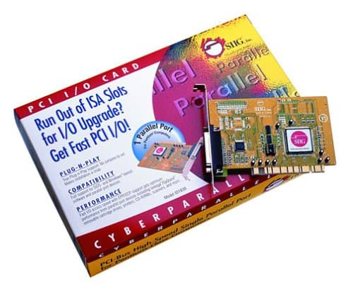 SIIG IO1839 Communication Card, PCI-Bus Single ECP/EPP Parallel Port for PENTIUM-Class Computers