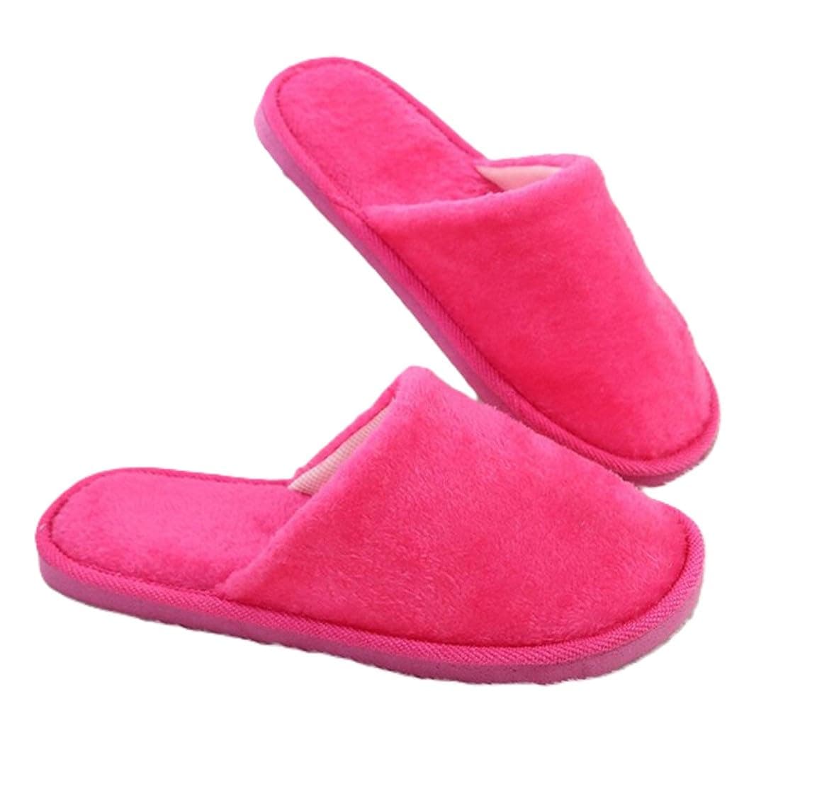 Slippers For Women Men Winter Sandals Casual Flats Home Footwear Man Girls Sliders Flip Flops Chappals Ladies Clogs Sleeper Slides Stylish Ortho Soft (Color : Rose Pink, Size : 5-6 UK)