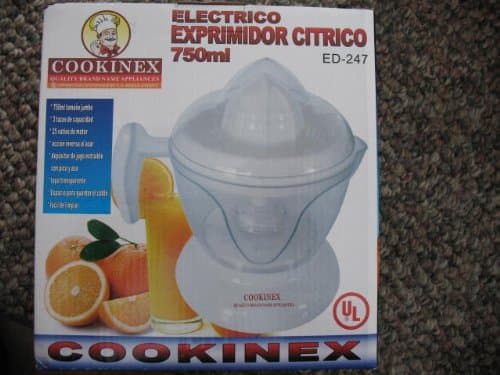 Electric Citrus Juicer 750ml (3 Cups)