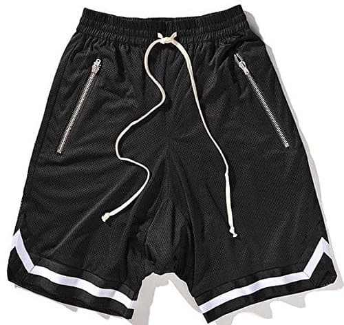 Black Fear of God Inspired Basketball Shorts