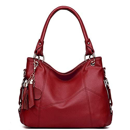 Women's Tote Shoulder Bag Handbag Purses Satchel Shoulder Bags Handle Bag Leather tassel