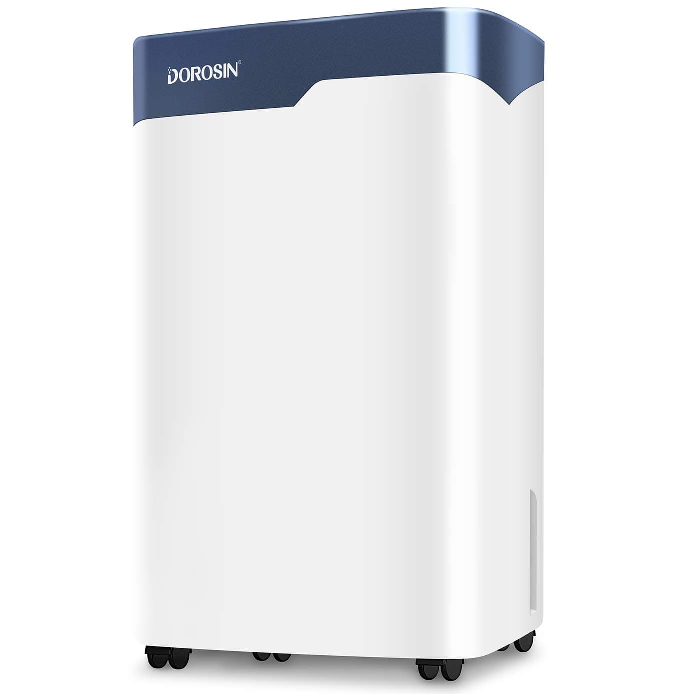 DOROSIN 45 Pint Dehumidifier for Home Basement Bathroom Bedroom Large Room with Continuous Drain Hose and Water Tank, Intelligent Auto Defrost Auto Shutoff