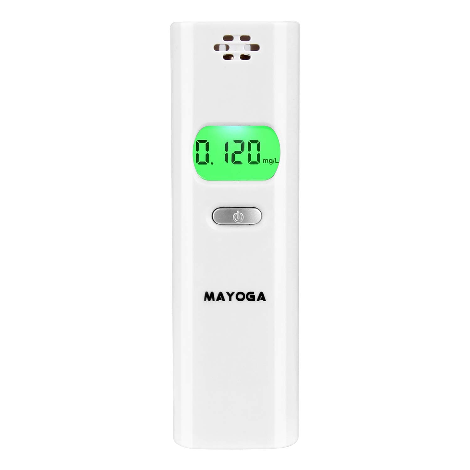 Breathalyzer, MAYOGA Breath Alcohol Tester Professional-Grade Accuracy Digital Alcohol Detector Portable Breath Checker Analyzer with LCD Display/Alarm Sound/Batteries for Personal & Professional Use