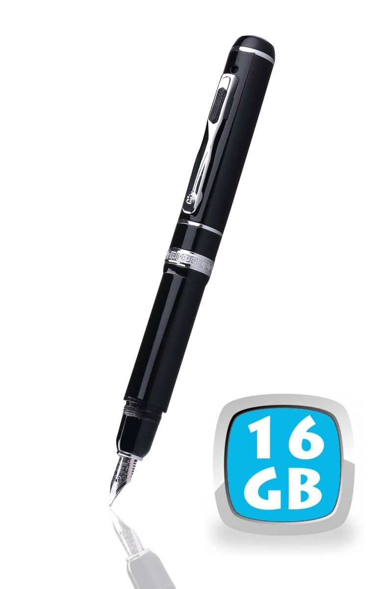 Yonis Spy Camera Fountain Pen Full HD 1080P USB Camera 16 GB
