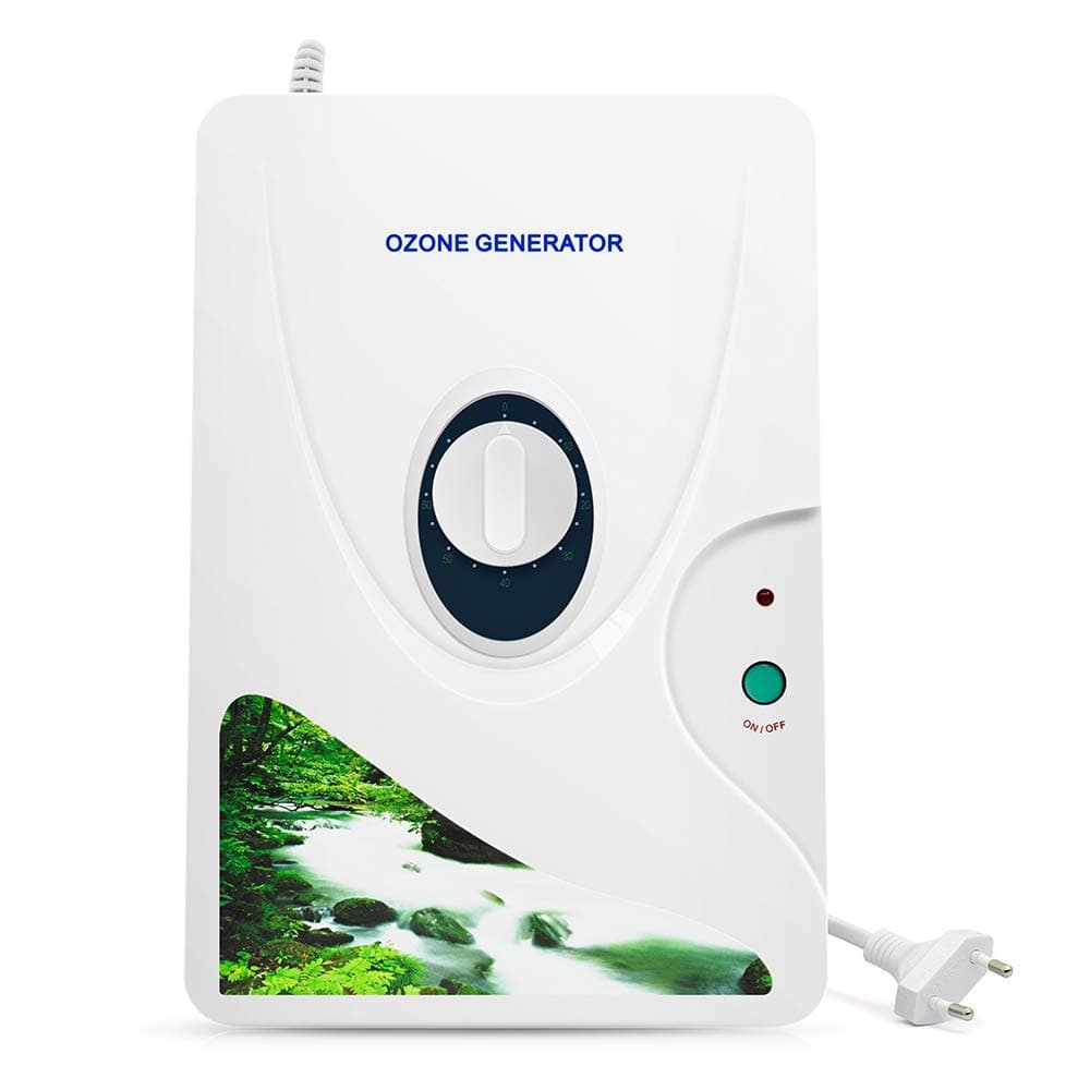 Ozone Generator, 600 mg/h O3 Air Purifier Deodorizer and Sterilizer for Water, Food, Home and Office Using