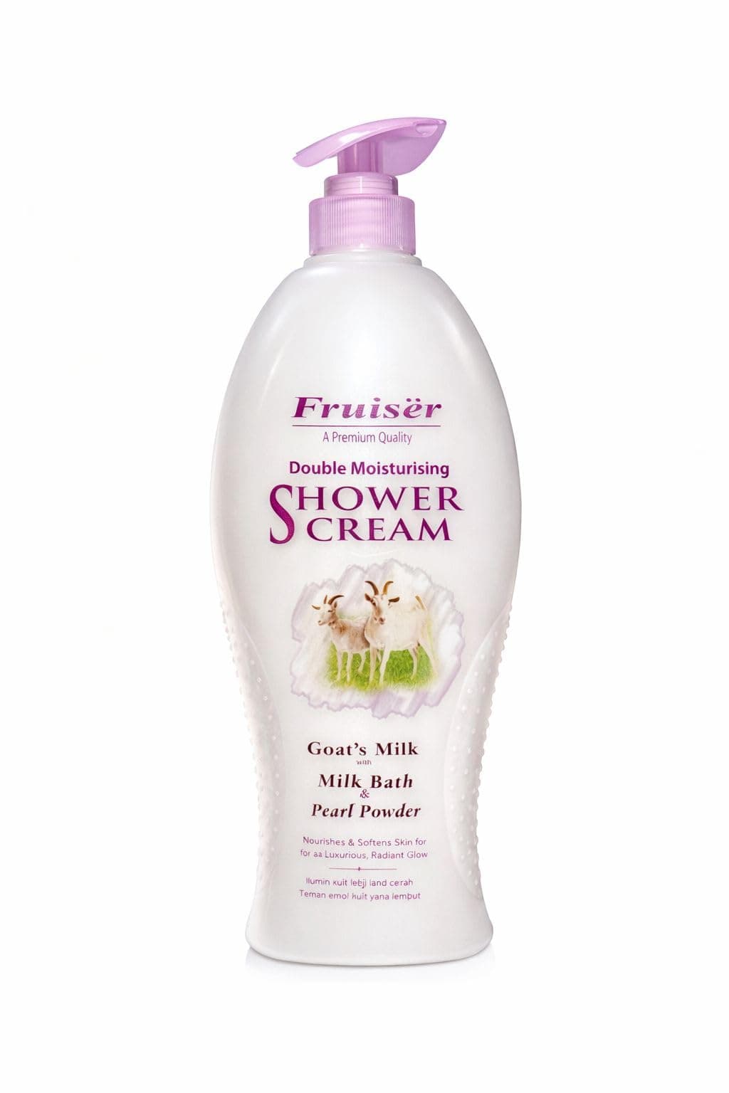 Shower Cream Goat's Milk Bath & Pearl Powder, 1000ml