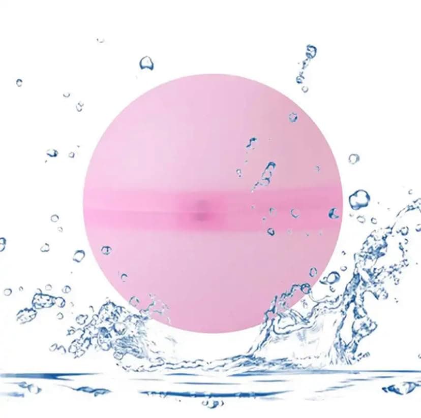 KODA Reusable Water Balloons Refillable Summer Water Toys Balloons Quick Fill Self Sealing, Soft Silicone Water Balloons, Reusable Water Bomb for Water Fight Game, Outdoor Water (12 pack multicolor)