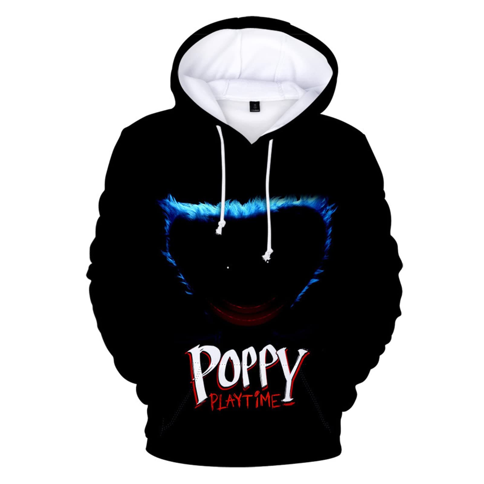 Kids Poppy Playtime Hoodie Harajuku Men Women Fashion Huggy Wuggy Sweatshirt Spring and Autumn Models Horror Clothes Long Sleeve Plus Size 4xL,2XL,E