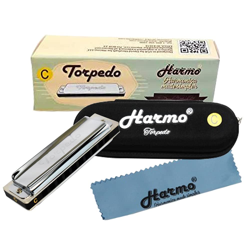 Harmo Torpedo Harmonica, Key of Db - Overblow Setup in USA