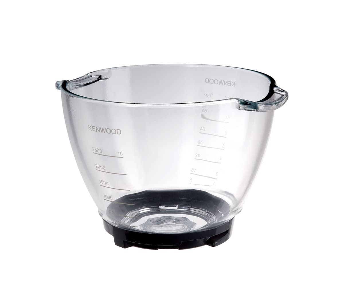 Kenwood Chef Glass Bowl 4.6 Litre AT550 for Kenwood Stand Mixers / Kitchen Machines