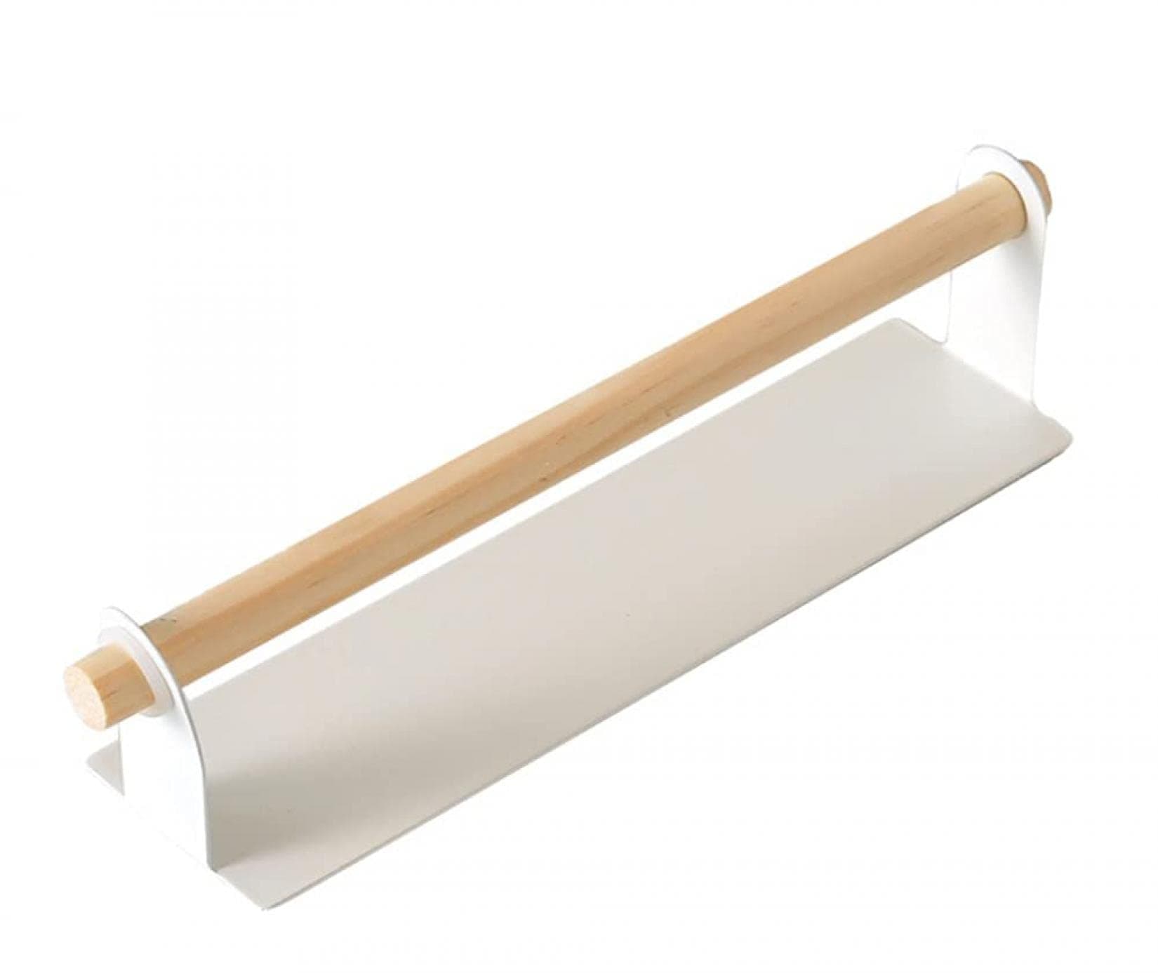 WANGLXST Towel Rail, Bathroom Kitchen Towel Rack Bar, Stainless Steel Towel Holder Without Drilling Self Adhesive Towel Holder, White