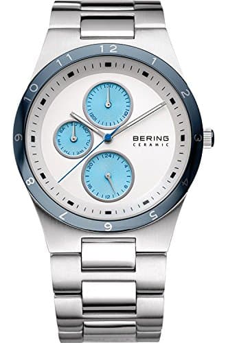 BERING Ceramic Collection Quartz White Men's White Watch with Ceramic Link Band 32339-707