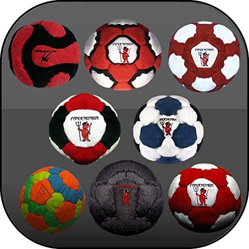 Collection of 8 Pro Footbags Hacky Sack Sand & Iron, Pellets & Iron and Full 100% Raw Iron, All Footbag Weighted at 2.1 Once