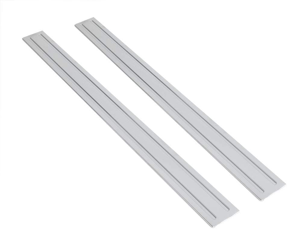 2010-2014 Camaro Chrome Billet Door Sill Plates - Pair