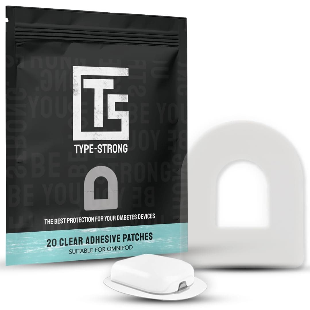 Omnipod 5 Adhesive Patches, Continuous Glucose Monitor, Omnipod 5 Accessories, Protection Waterproof & Sweatproof, for Sensitive Skin, CGM Patches for Omnipod, Pack of 20