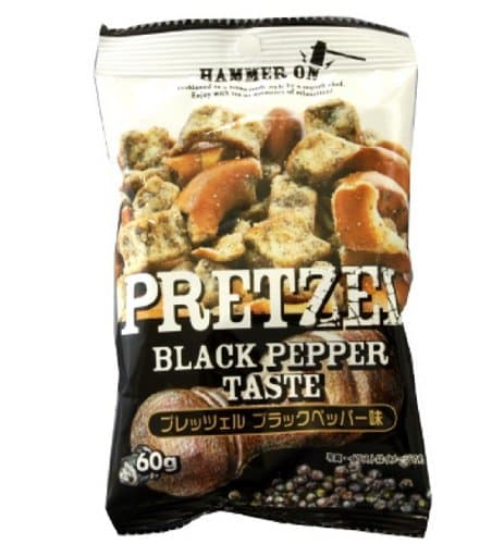 Suite box pretzels black pepper taste 60g ~ 10 pieces