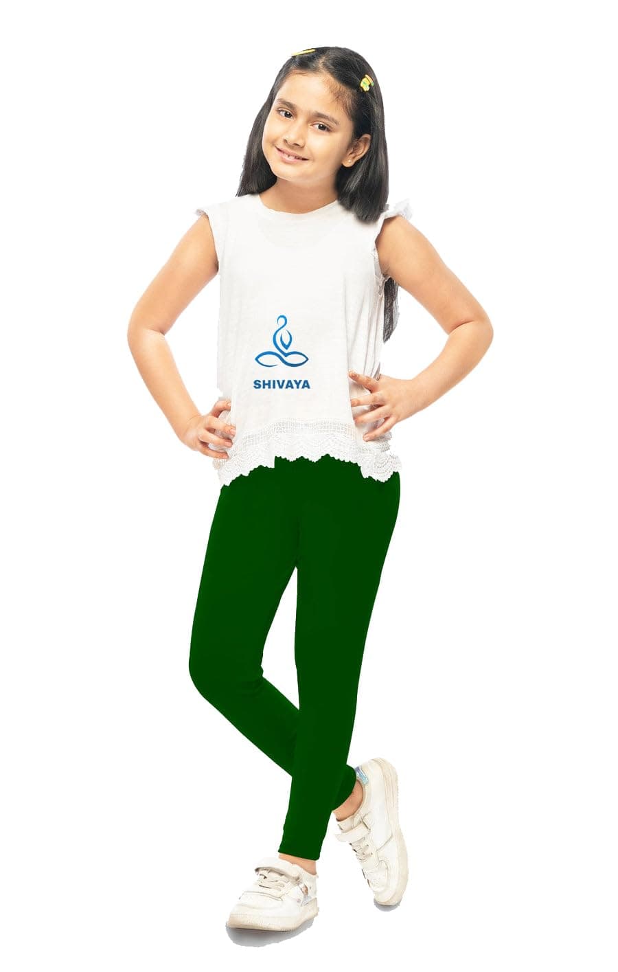 SHIVAYA Premium Cotton Leggings for Girls