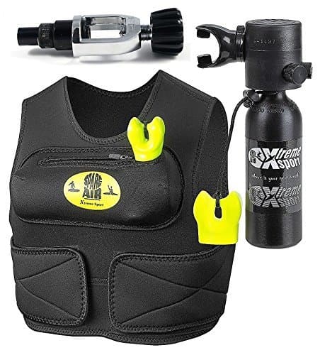 Spare Air Extreme Tank Watersports Rescue Kit, for Scuba Snorkeling Swimming Surfing Kayaking