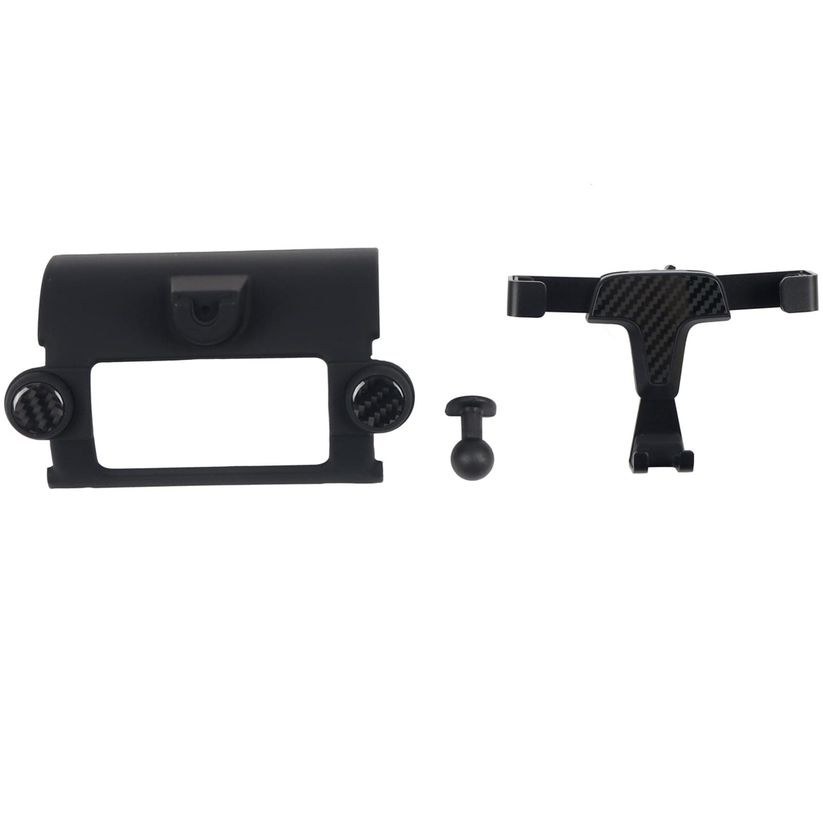 ITrims Car Phone Holder for Toyota FJ Cruiser 2007-2022 Car Dashboard Mount Cell Phone Cradles Adjustable Phone Stand Holder Universal Compatible with Most Smartphones Carbon Fiber