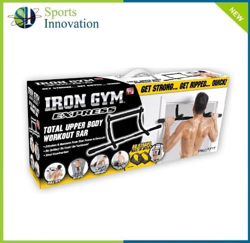 Original IRON GYM EXTREME Upper Body Workout Bar (As seen on SKY & Euro Sports)