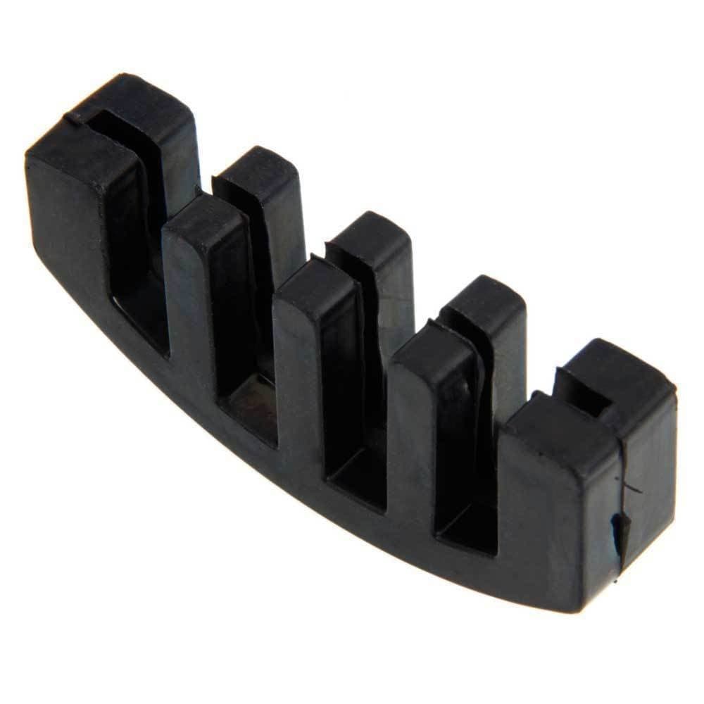 Harrista New Ultra Black Heavy Rubber 4/4 Violin Practice Mute