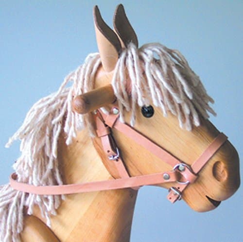 Helga Kreft Helga Kreft50035 30 x 25 x 3 cm Natural Bridle for Rocking Horse