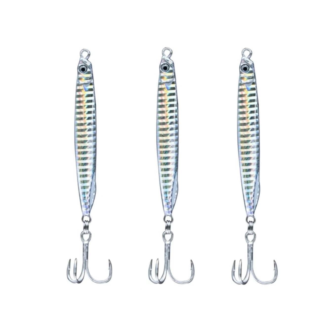 Saltwater Fishing Lures Fishing Jigs Fishing Spoons for Striped bass, Pompano, Spanish Mackerel ,Bluefish