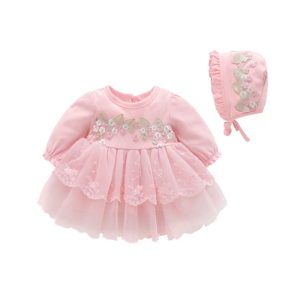 iLOOSKRInfant Baby Girls Clothes Lace Tutu Princess Dress Outfits Skirt