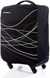 Foldable Luggage Cover Medium, Black