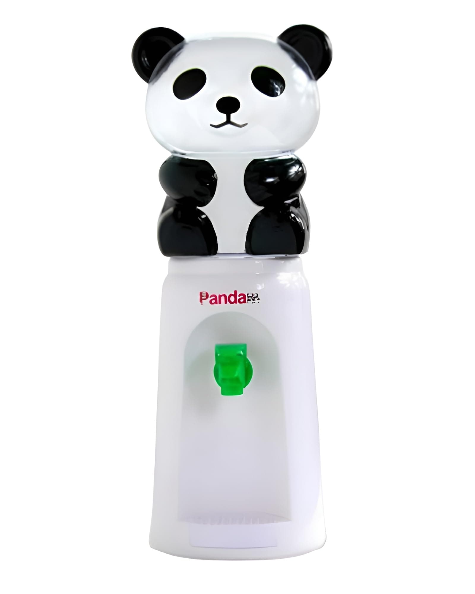 Panda Water Dispenser, 2.5 Liters Mini Desktop Water Dispenser Small Cooler Dispenser for Kids Room Office Desk - White
