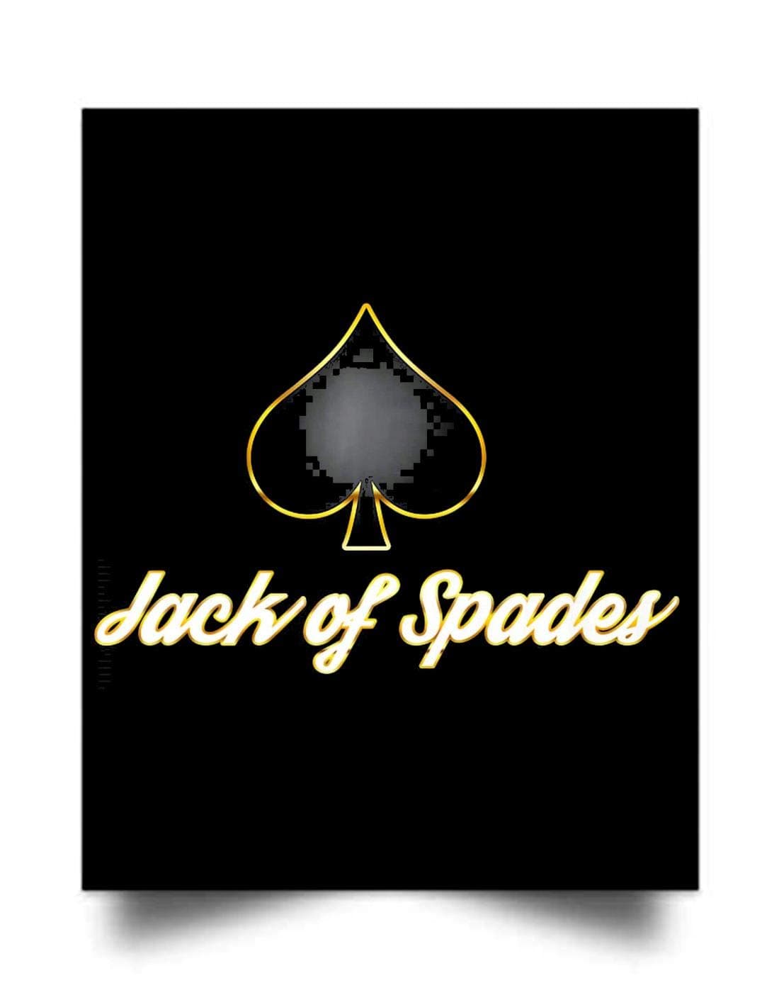 macknessfr Jack of Spades Tattoo Kinky BBC Wall Art Print Poster Home Decor(17x22)