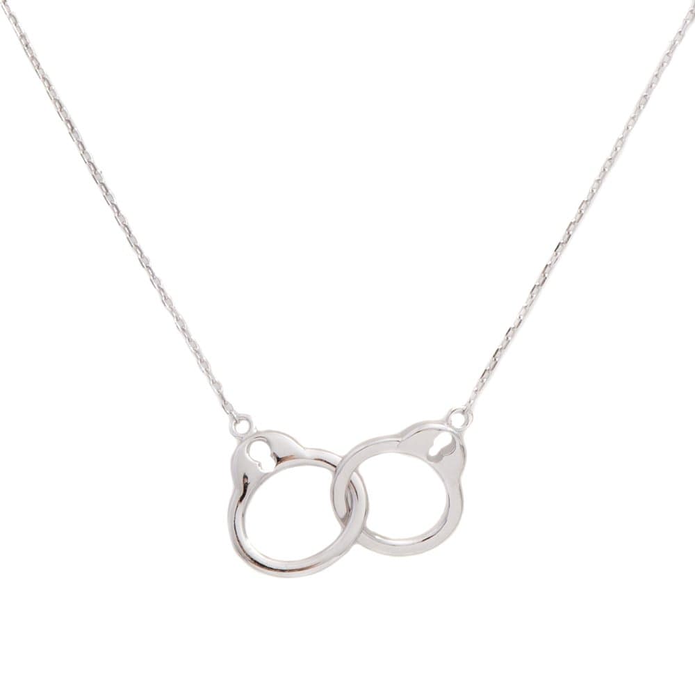 Sterling Silver Bold And Beautiful Handcuff Necklace