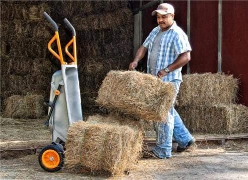 Aero Cart 8-in-1 Multi-Function Wheel Barrow Yard Cart