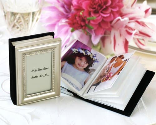 "Little Book of Memories" Place Card Holder/Mini Photo Album - Set of 24