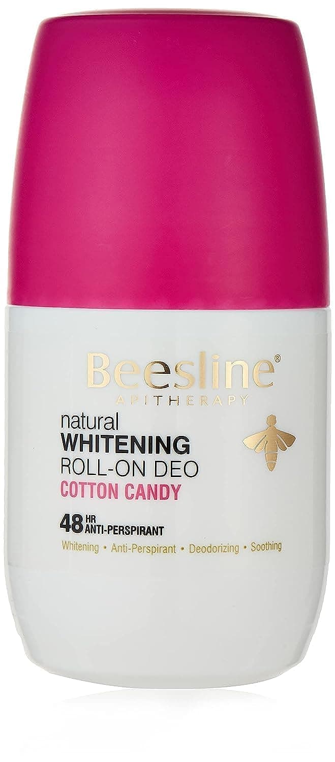 Beesline Whitening Roll On Deodorant For Unisex, Cotton Candy, 50 ml, Bl0385