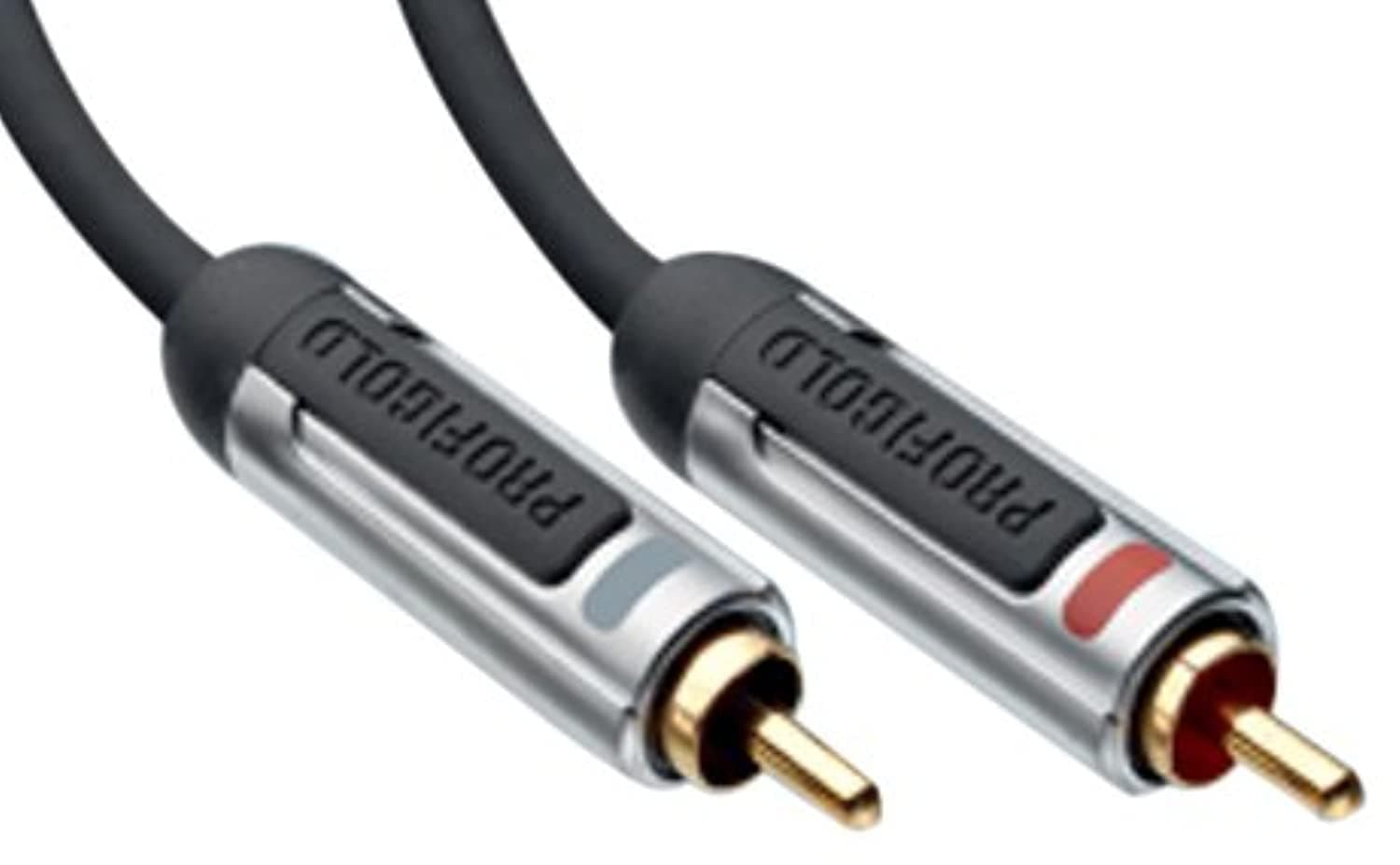 Proa4201 Stereo Audio Cable 2 x Rca Male - 2X Rca Male 1.00 m