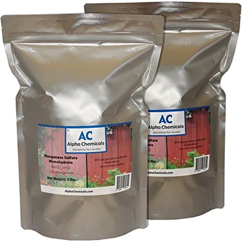 Manganese Sulfate Monohydrate - 32% Mn - 10 Pounds