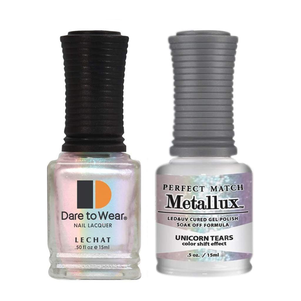 Lechatnail polish perfect match Metallux Gel Polish (Unicorn Tears) nail paint