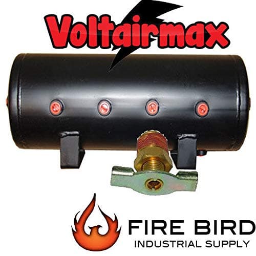 Chassis Tech 9 Gallon Steel Air Tank 8 Port Air Bag Suspension Train Horn Air Ride Kit