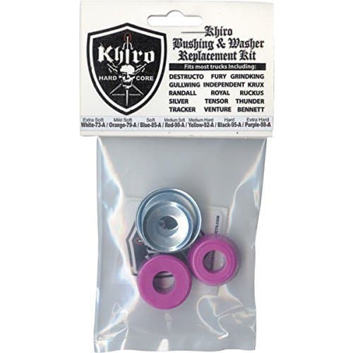 Khiro Bushing/cup Washer Kit 99a X-hard Purple