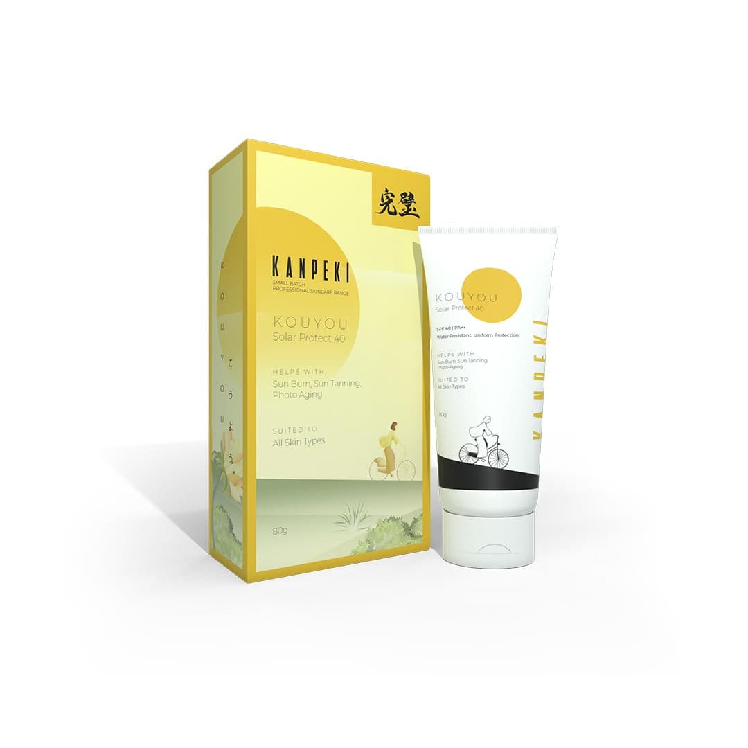 Kouyou Sunscreen Spf 40 For Women&Men|With No White Cast,Water Resistant|Protect From Sun Burn,Sun Tanning&Photo Aging|Broad-Spectrum Uva/Uvb Protection,Suitable For All Skin Type,80G,1 Count