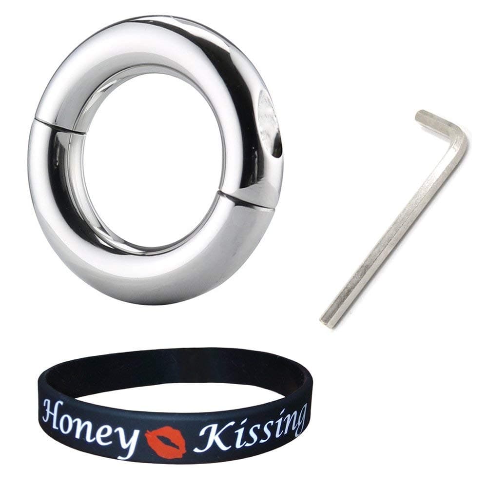 Metal Allen Wrench Weight Ring Stainless Steel Enhancer Kit for Men Male Toys