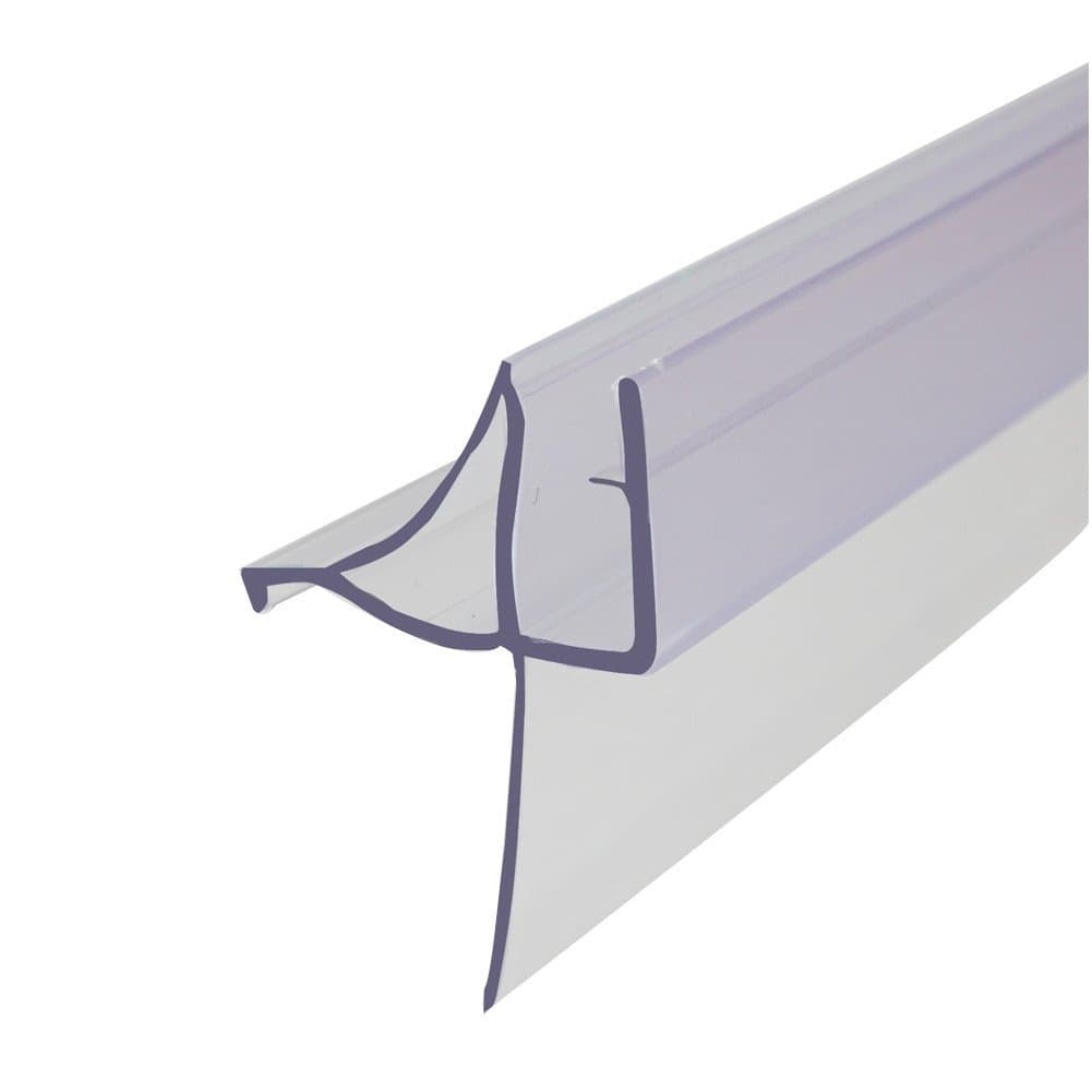 Bottom Shower Door Seal 36 Inch Long Gasket Water Barrier for Glass Door Transparent