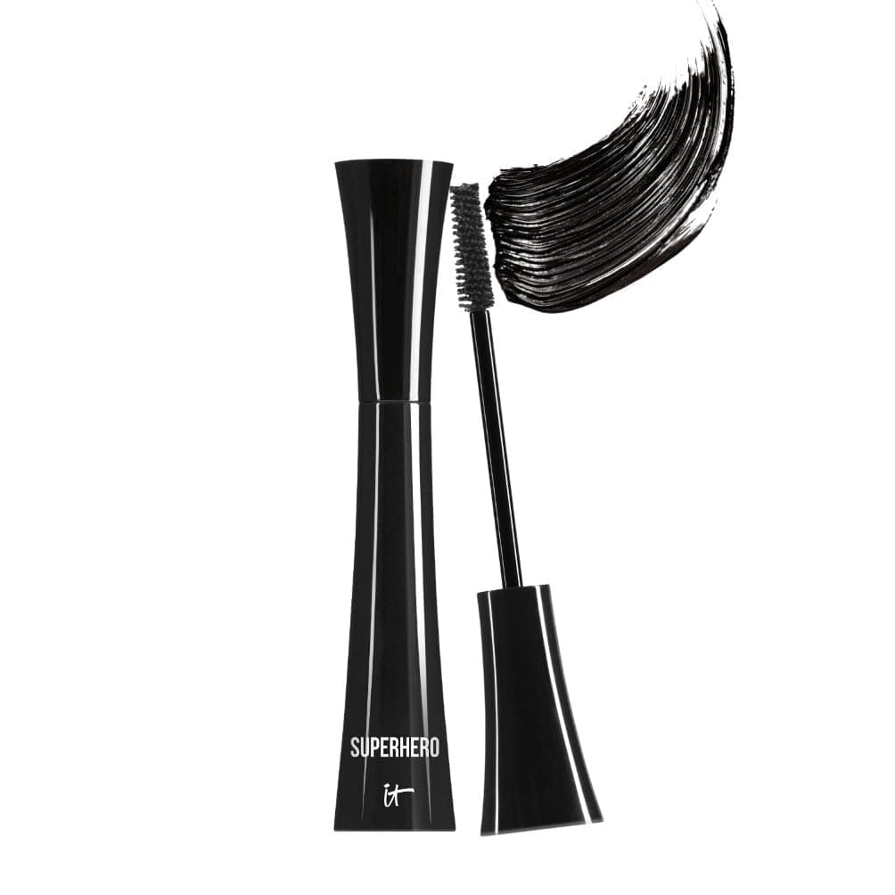 Superhero Mascara, Volumises & Lengthens Lashes, Made with Biotin, Shade: Super Black