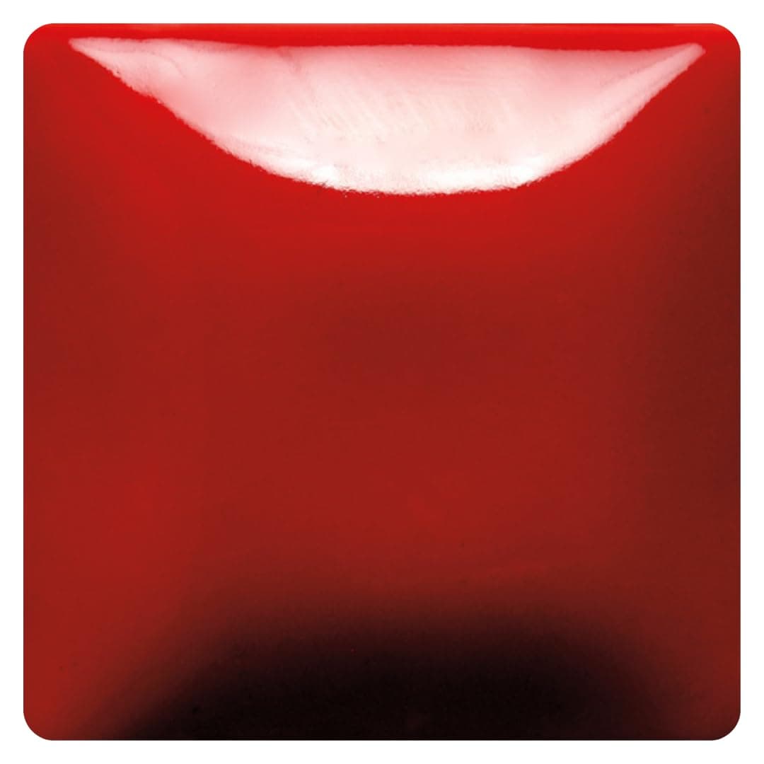 Mayco Stroke & Coat SC-074 Hot Tamale Red Gloss Wonderglaze Pint, 16 oz. (473 mL), Low/Mid-High Fire (SC) Liquid Ceramic Pottery Glaze for Wet/Unfired Clay or Bisque