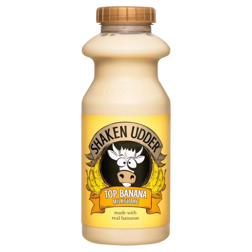 Shaken Udder Top Banana! Milkshake, 330ml