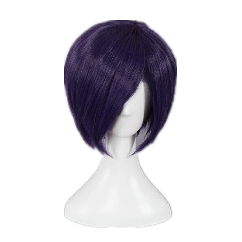 Kadiya Short Purple Synthetic Hair Anime Cosplay Wigs Synthetic Hair