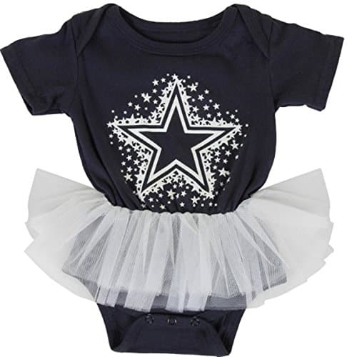 Dallas Cowboys Baby / Infant Anise Tutu Navy Bodysuit 6-9 Months