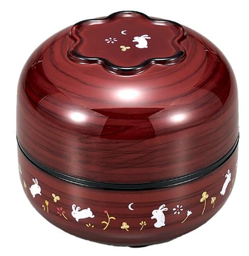 HAKOYA bowl lunch we walk rabbit grain 50476 (japan import)